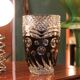 Art Deco vase in two-tone black and clear crystal, Val-Saint-Lambert, circa 19