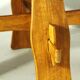 Brutalist Teak Garden Table, 1970s