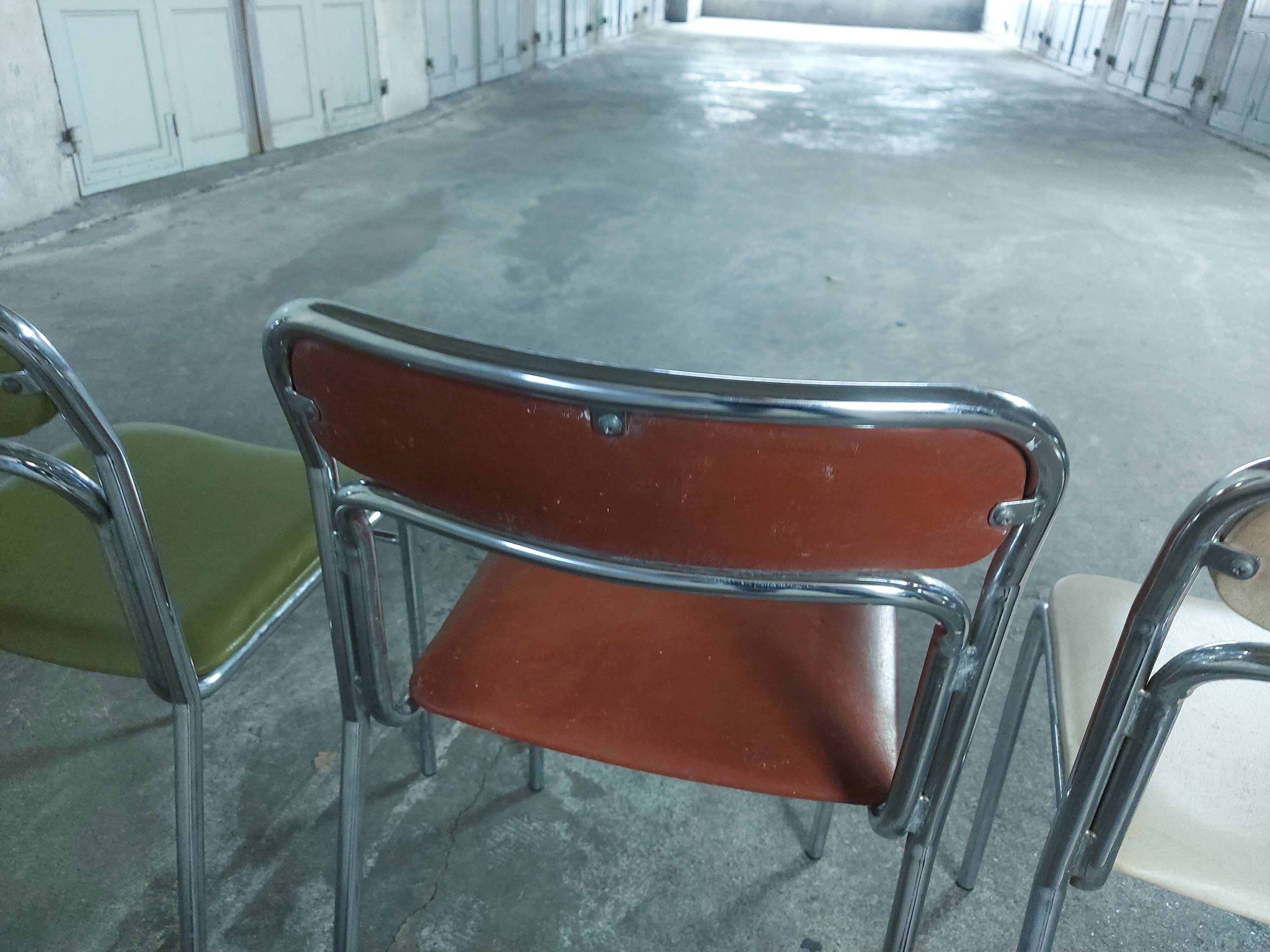 4 chaises vintages 70'S Souvignet