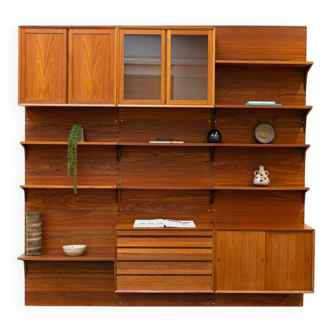 Modular wall unit by Poul Cadovius for Cado, Denmark, 1960s