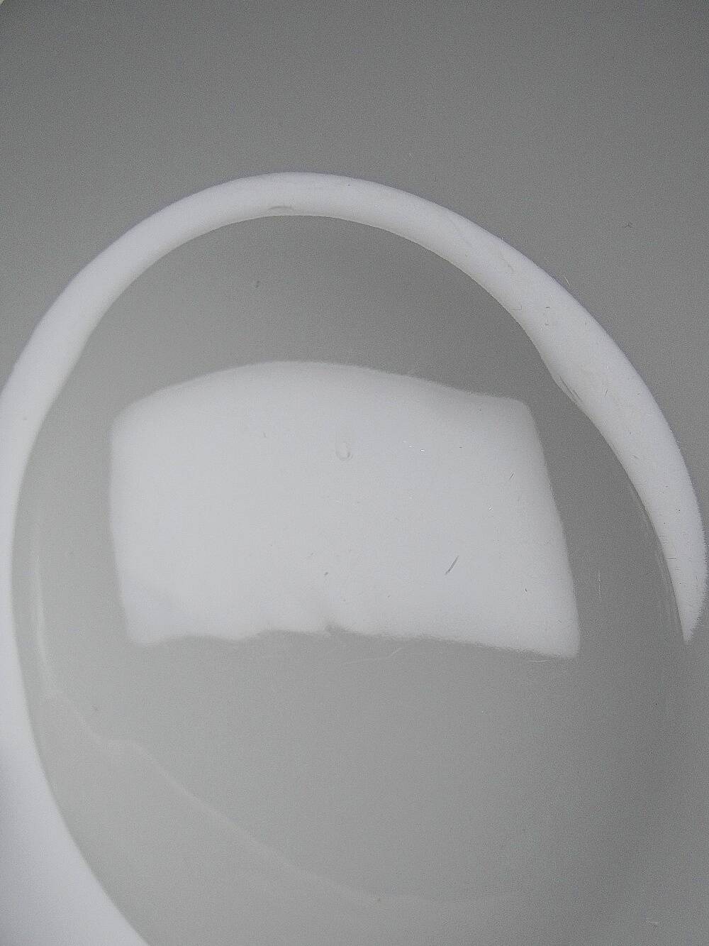 Large hollow serving dish, fine white Limoges porcelain, vintage/antique