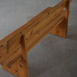 Mid century Swedish pine bench, made by Carl Malmsten for Karl Andersson & Söner, 1960s