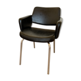 Vintage black armchair