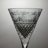 Crystal champagne flutes from the Stuart house