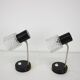 1960s Pair of Table Lamps by Kamenický Šenov, Czechoslovakia