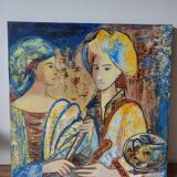 Oil on canvas