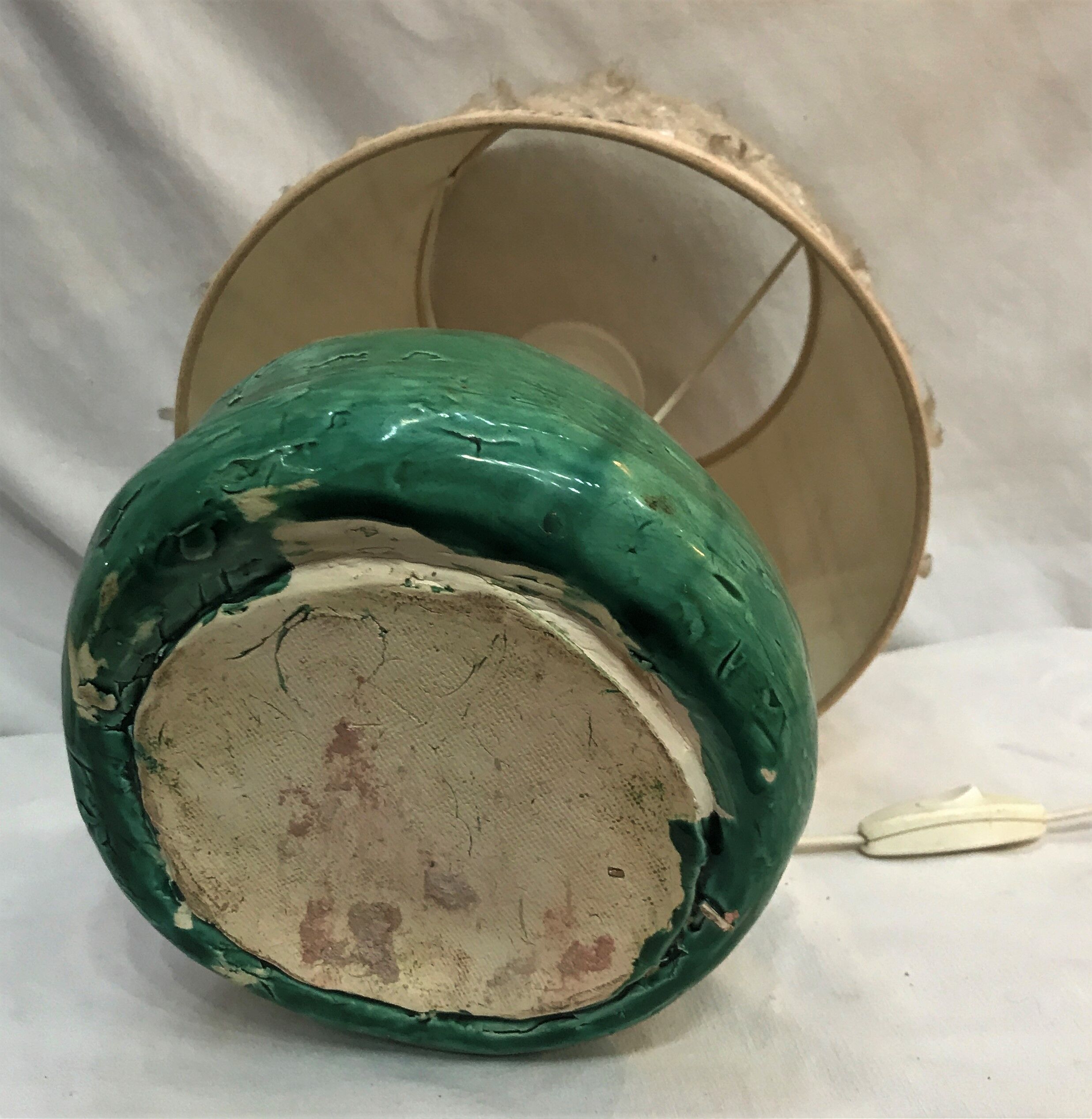 Ceramic bedside lamp