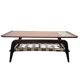 Vintage wooden coffee table 'van Teeffelen Wébé'