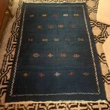 Hand-woven Moroccan rug