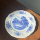 Deep plates Sarreguemines Romantic blue decor