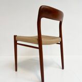 Restored Model 75 chair by Niels O. Möller, 1950s