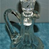 Carafe ewer for wine or water crystal cross of lorraine