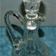 Carafe ewer for wine or water crystal cross of lorraine