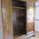 Louis XIII wardrobe in solid walnut