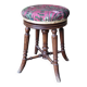 Tabouret de piano Napoléon III, XIXème