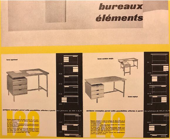 Bureau Pierre Guariche 1960