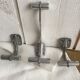 Trio of hooks art deco