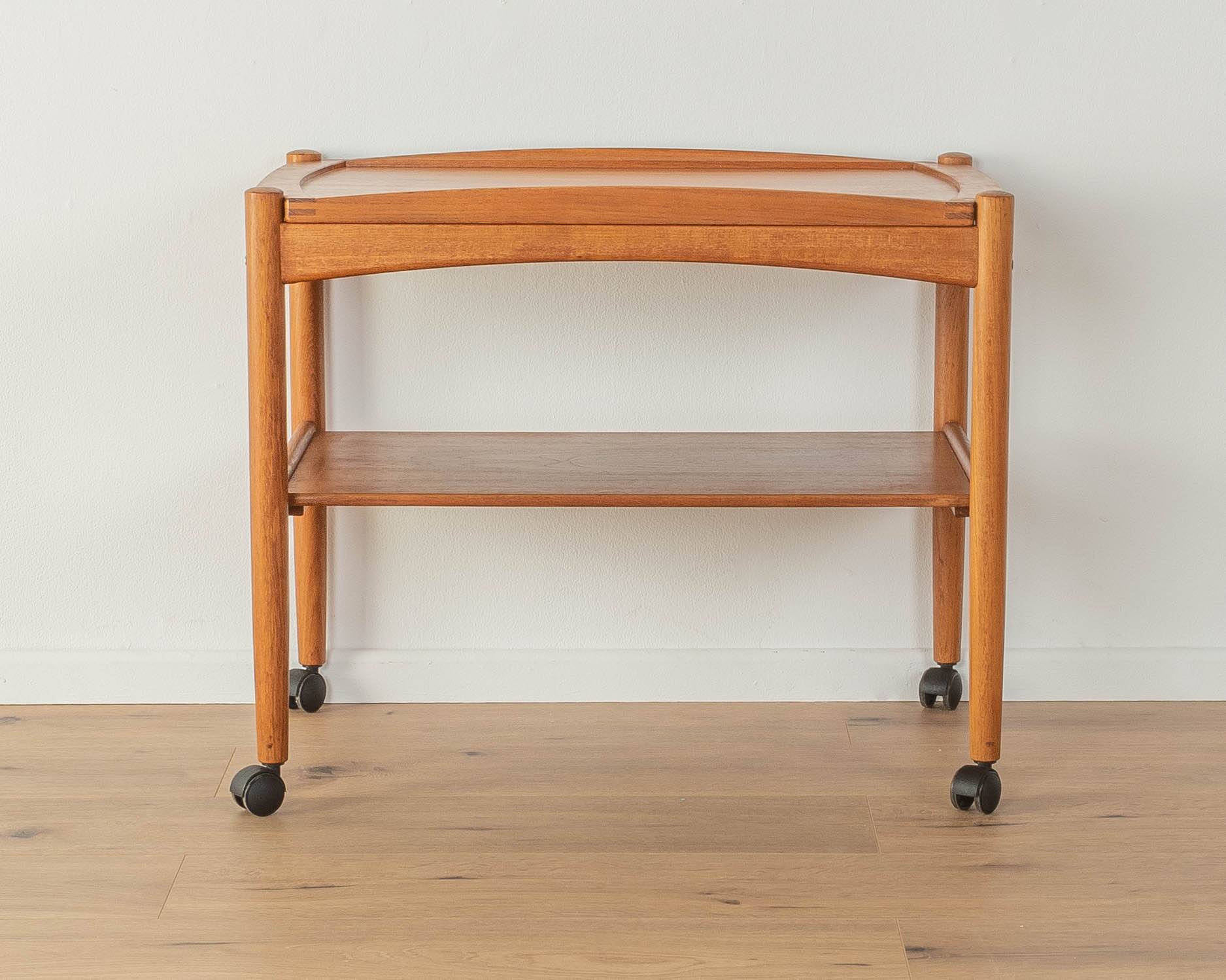 1960s serving trolley, Poul Hundevad
