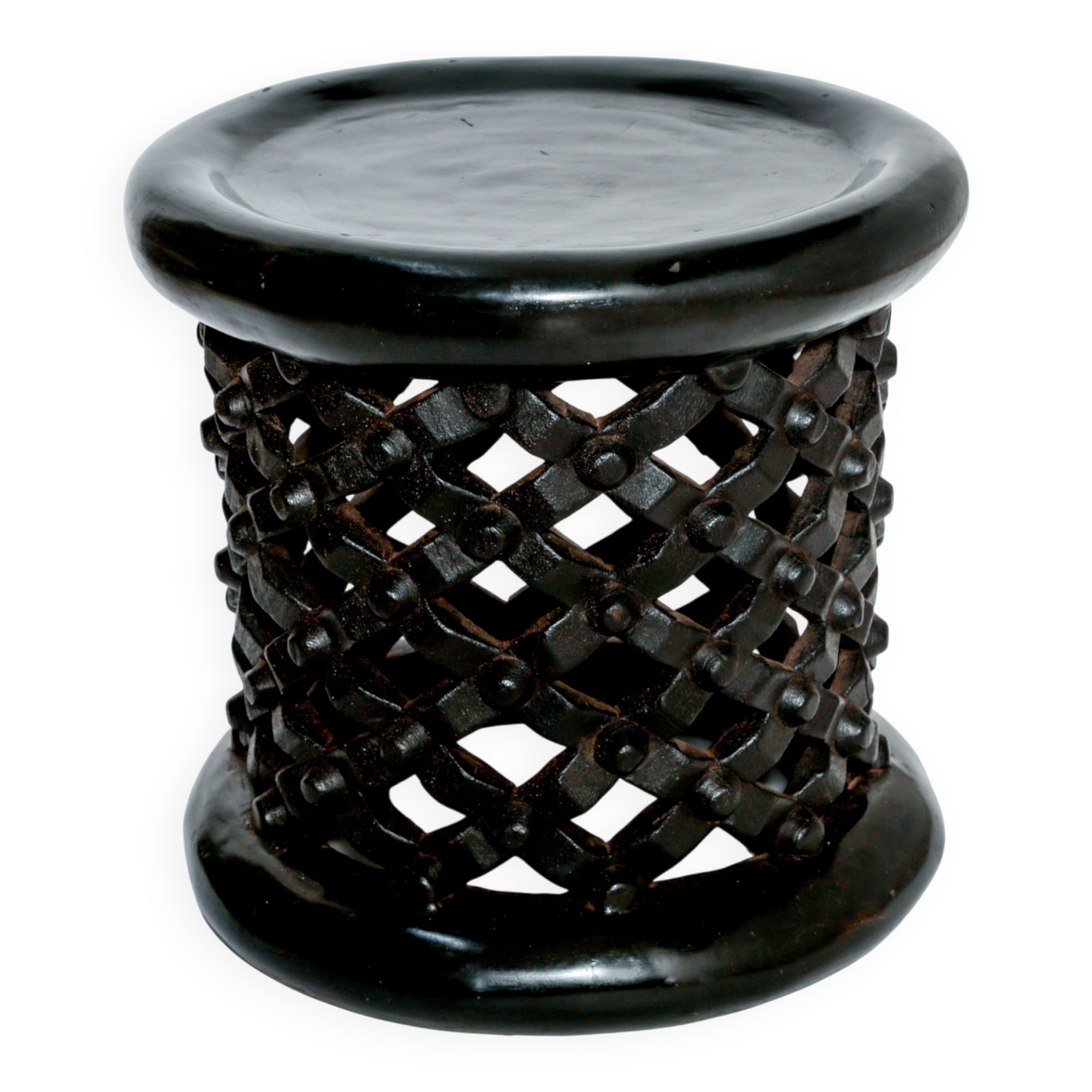 Tabouret Bamiléké Africain Babanki