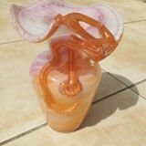 Vase en verre soufflé