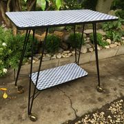 Desserte vintage pieds Eiffel
