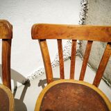 Series of six bistro chairs