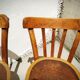 Série de six chaises bistrot
