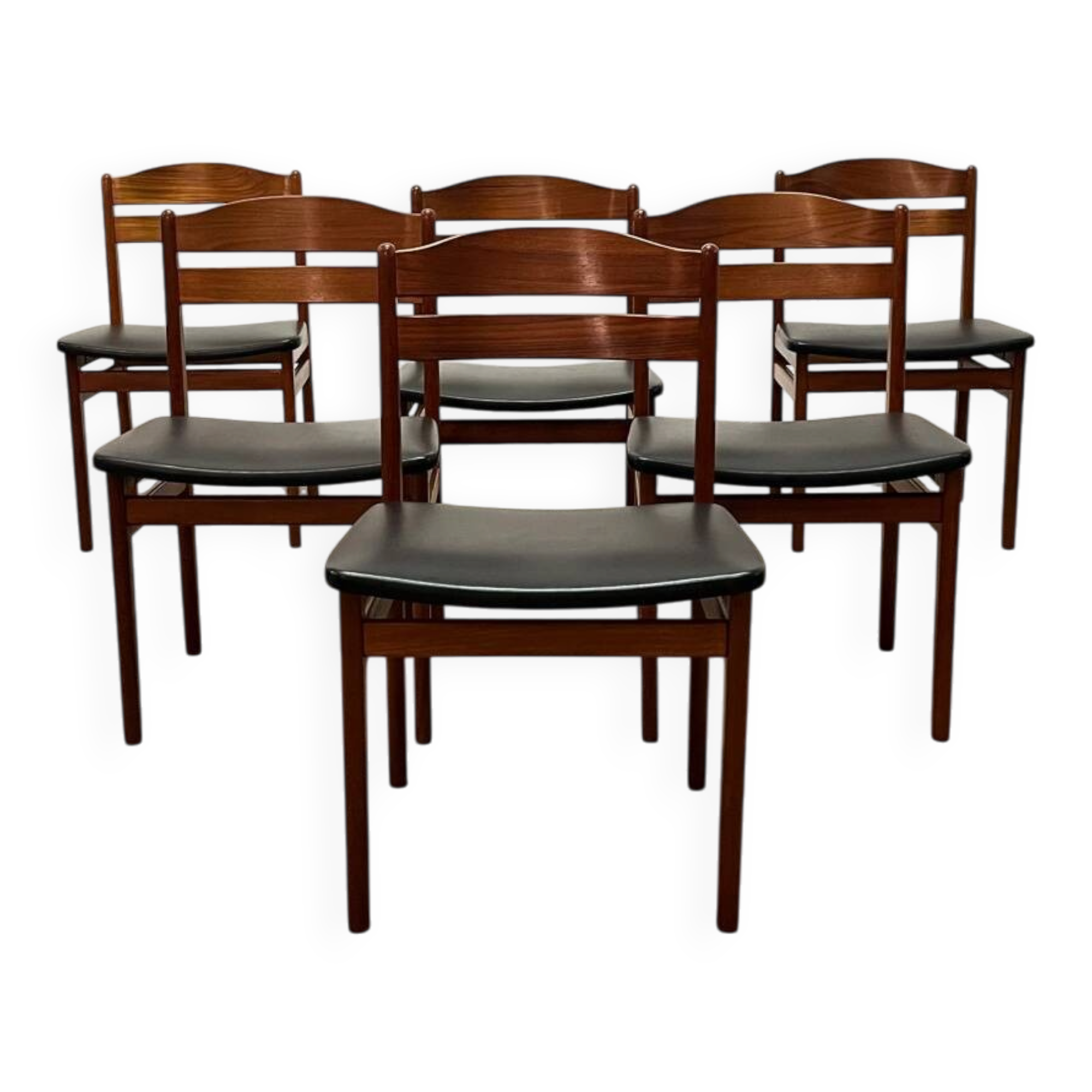 6 Scandinavian chairs from the 1960s