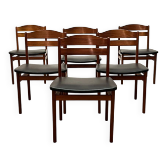 6 Scandinavian chairs from the 1960s