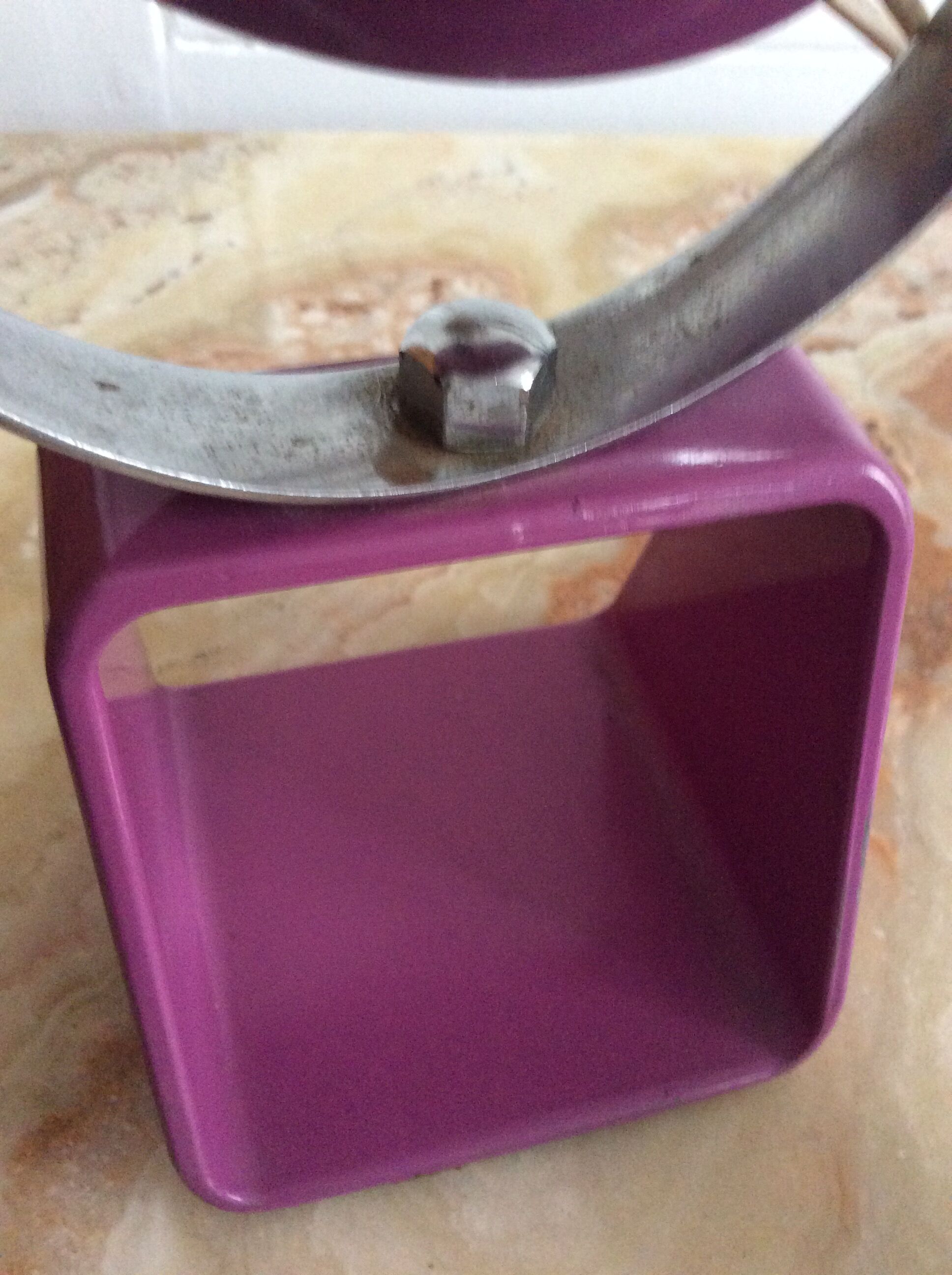 Lamp purple 70s vintage