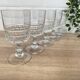 Set of 5 Luminarc Quadrille water glasses