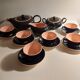 Villeroy & boch biarritz pink, vintage tea set.