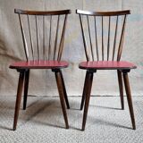 Pair of Scandinavian bistro chairs from the 60s