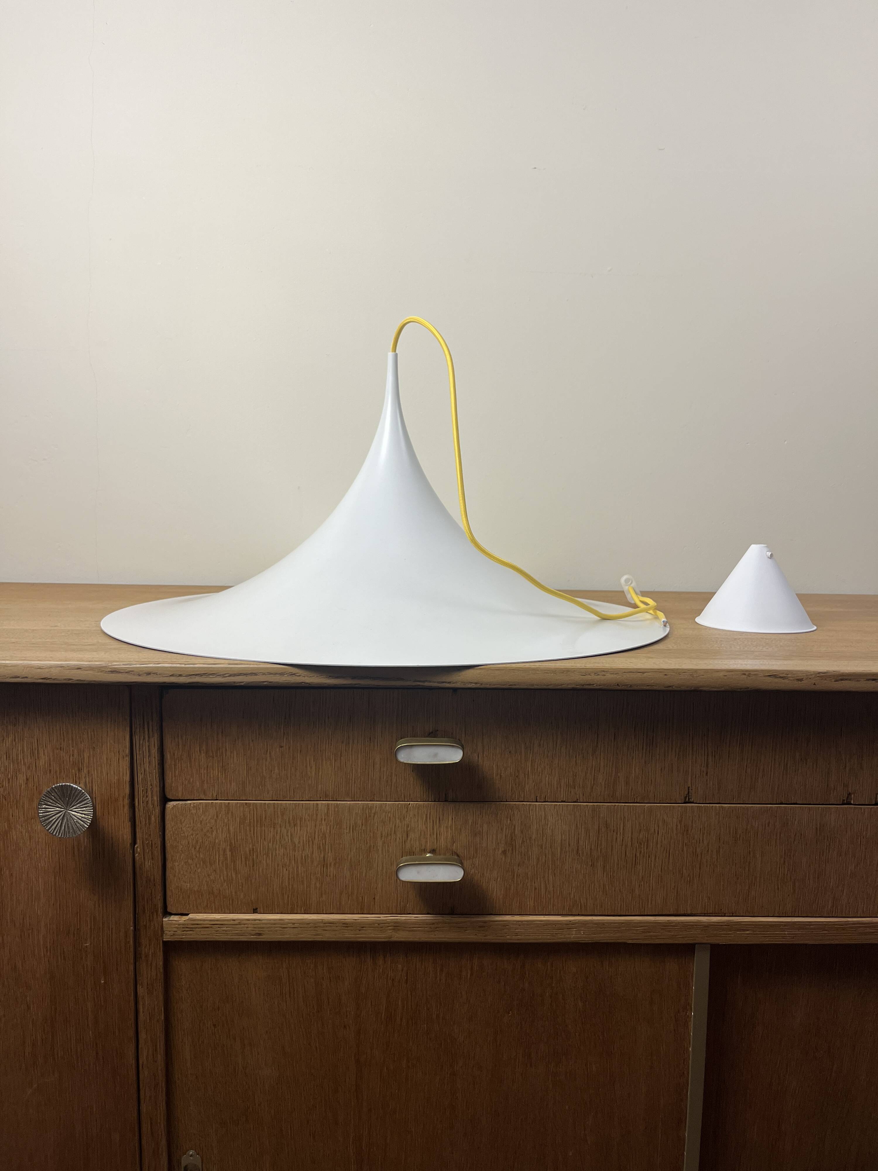 Vintage Fog & Morup Semi pendel (60cm) - Danish design lamp