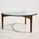 Table basse en palissandre restaurée par Sven Ellekaer pour Christian Linneberg Møbelfabrik