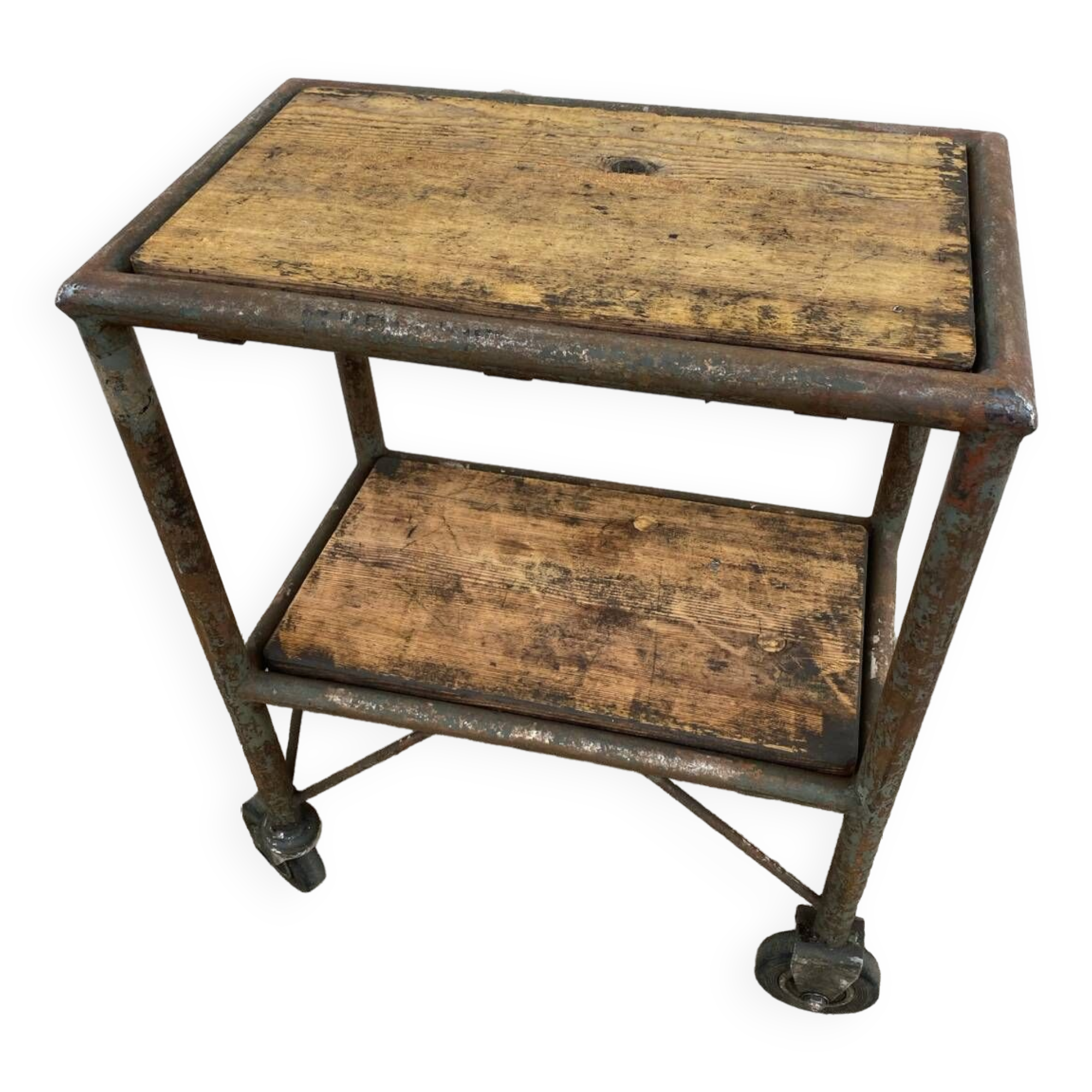 Workbench on casters