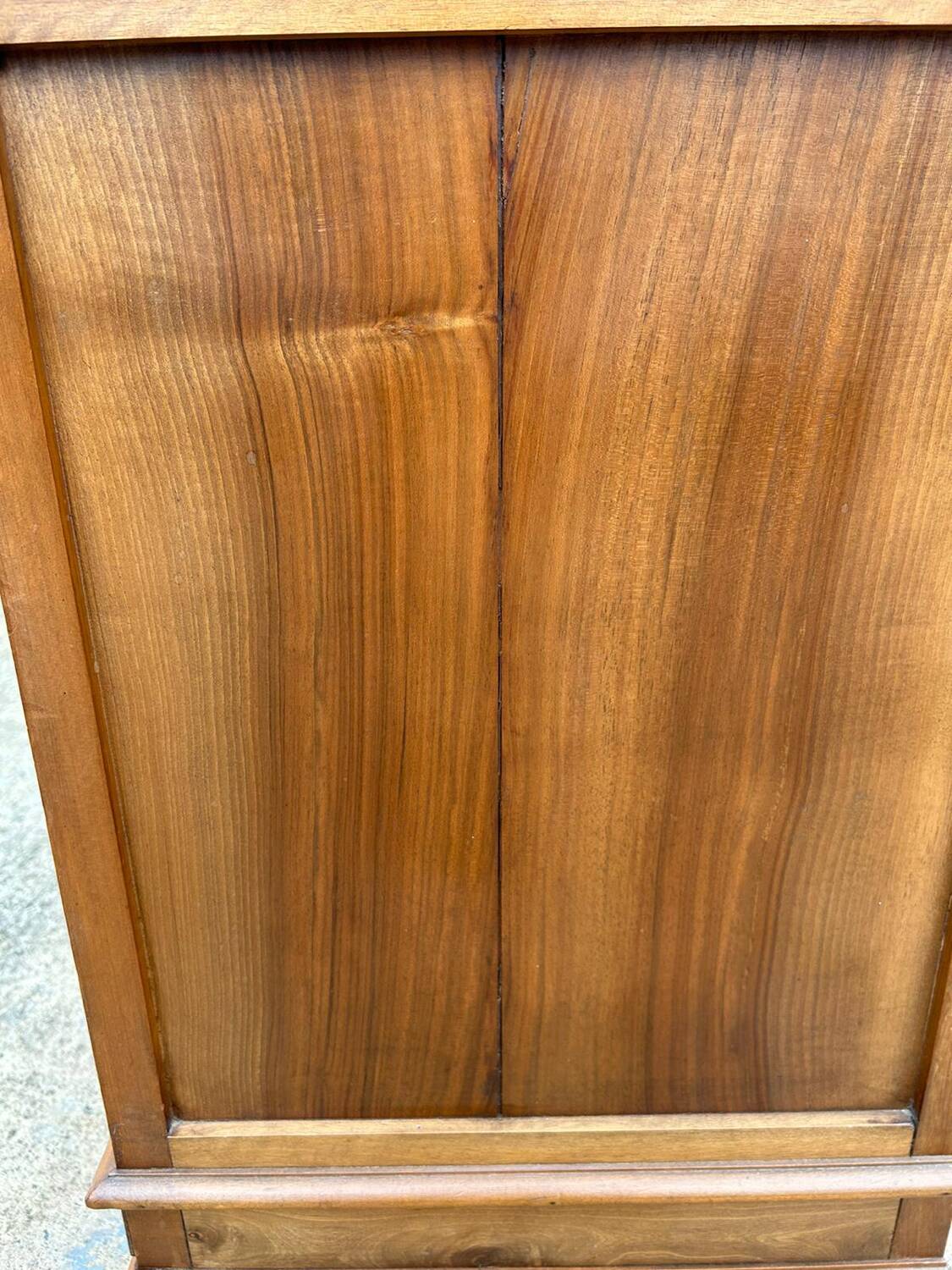 Louis XVI style chest of drawers with marble top