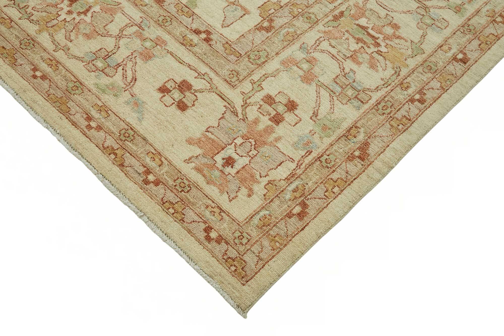 Turkish Handknotted Wool Oushak Rug 268 cm x 355 cm