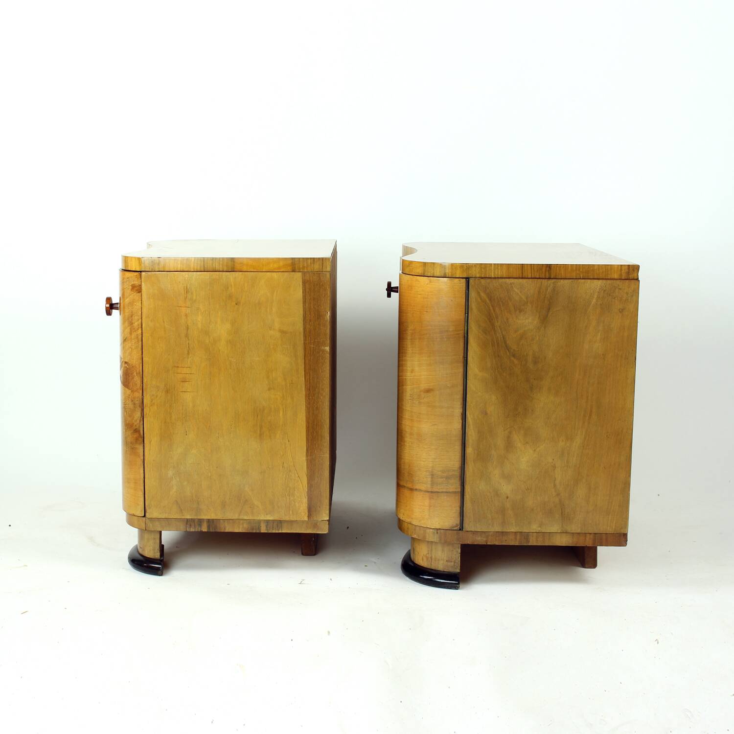 Tables de chevet Art Déco de Jindřich Halabala pour UP Závody, 1930