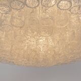 Large Doria chandelier with frosted glass tubes, Germany, 1960s.