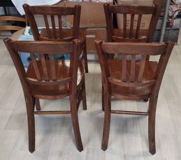 Lot de 4 chaises bistrot