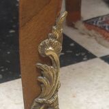 Louis XV style curved commode in rosewood