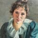 Portrait De Jeune Femme Vers 1890 - 1900