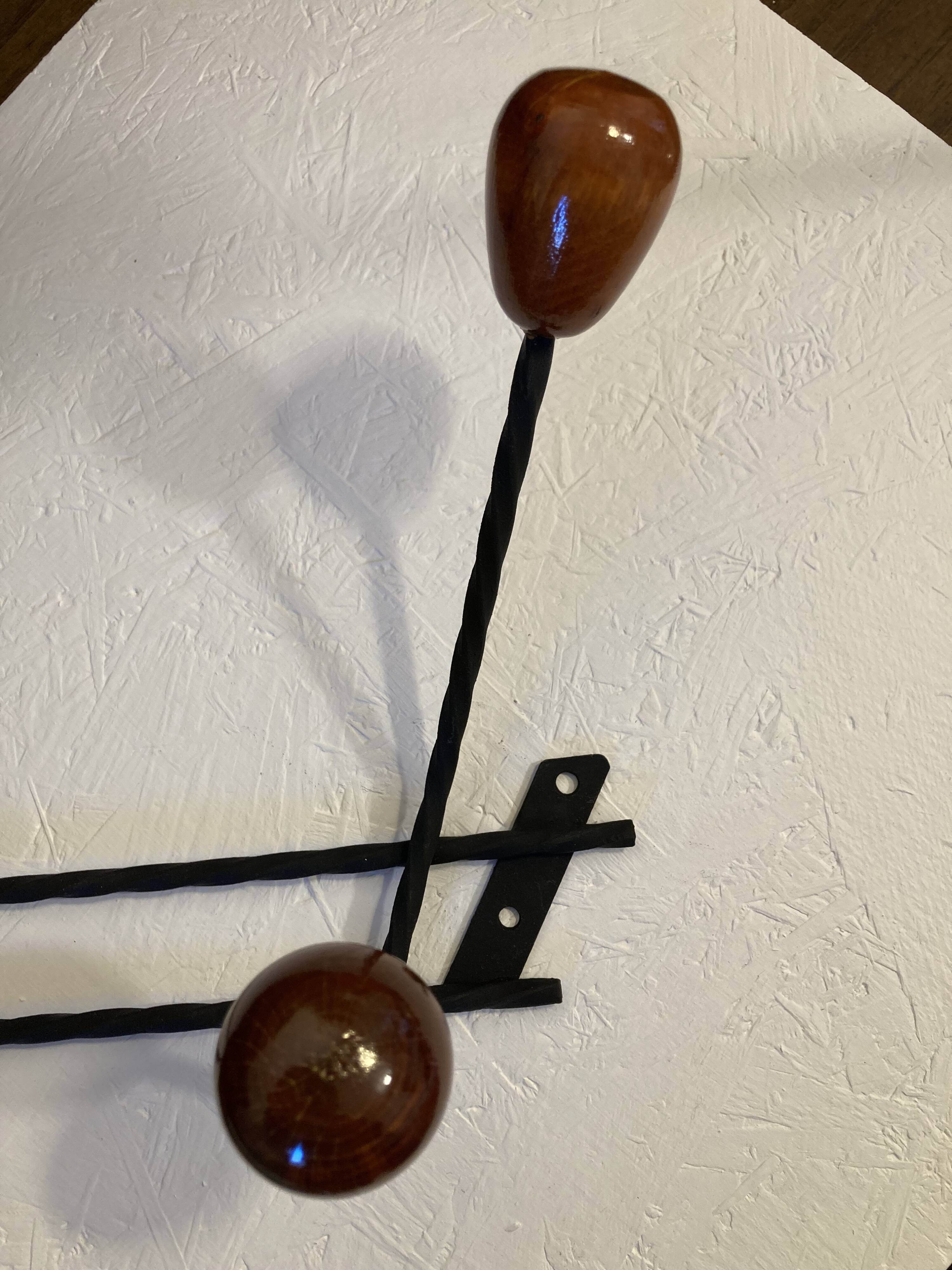 60s coat rack