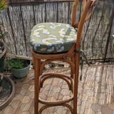 Chaise de bar bistrot crossback
