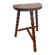 Tabouret bois pieds tournés