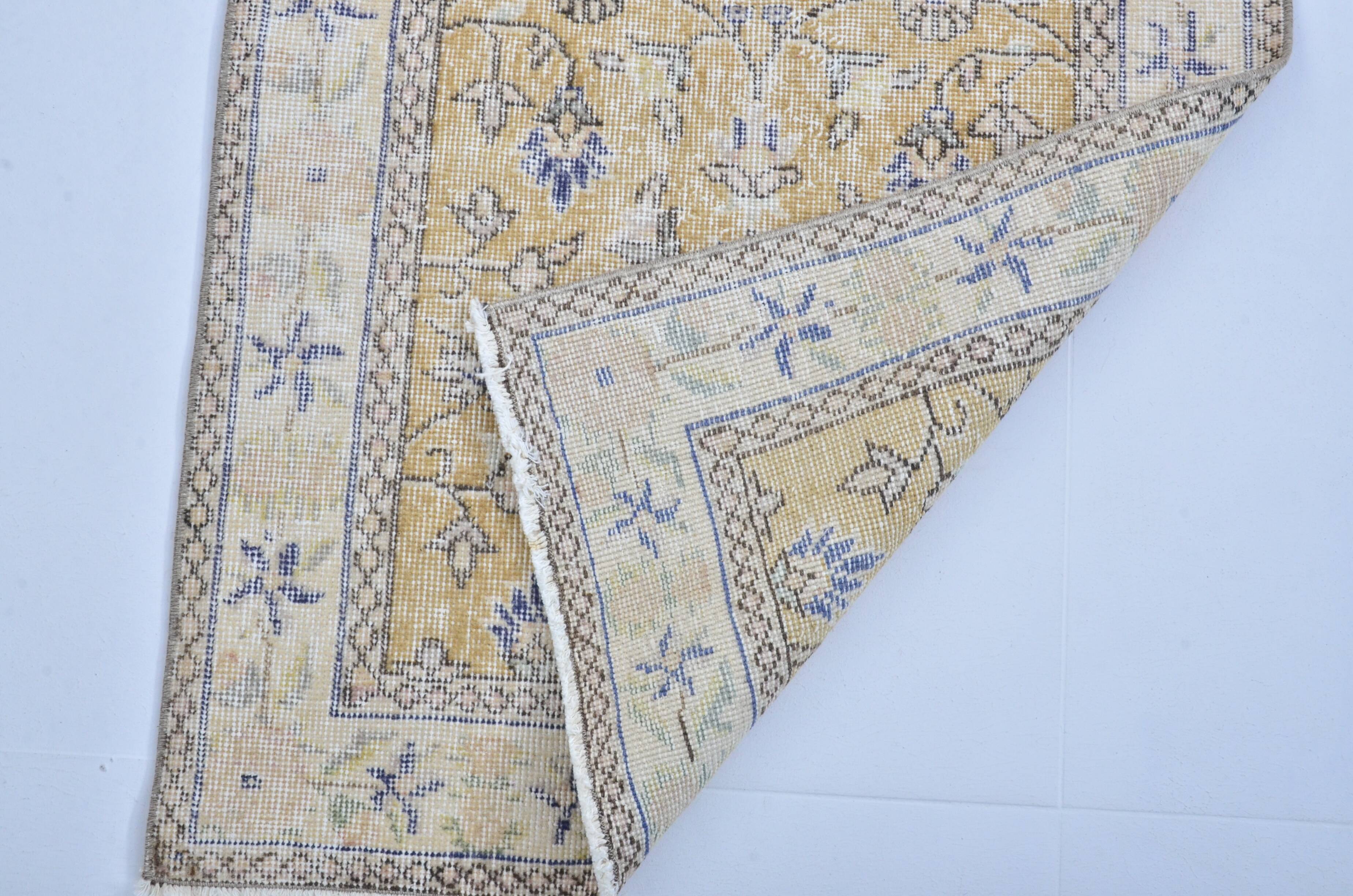 Floral Design Oushak Vintage Runner sku 3328