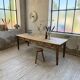 1950s pine farmhouse table 220cm