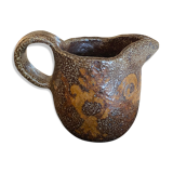 Brutalist ceramic pitcher