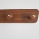 Vintage wall coat rack in formica
